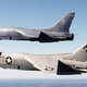 A pair of US Naval Reserve Vought RF-8G Crusaders from Photographic Reconnaissance Squadron 206 (VFP-206) in 1986 (US Navy)